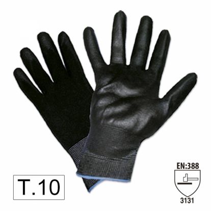 PALM PU COATED GLOVES T.10