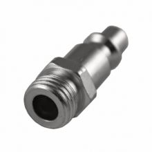 US MALE QUICK CONNECTOR  -  1/4” MALE THREAD