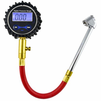 DIGITAL TIRE GAUGE WITH HOSE (0-15BAR)