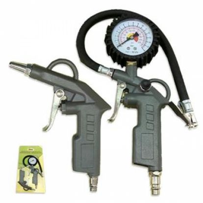 PNEUMATSKI PIŠTOLJ ZA ISPUHIVANJE ZRAKA+MJERAČ