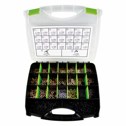 SET BAKRENIH PRSTENOVA ZA INJEKTORE, 551 kom