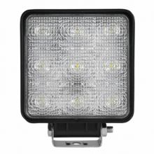 WORK LIGHT LED - SQUARE - 27W 10-30V