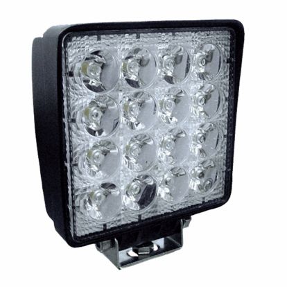 WORK LIGHT 16 LED 48W SQUARE SPOTLIGHT