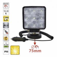 RADNA LED LAMPA S MAGNETNOM BAZOM 1450 lm PRAVOKUTNA