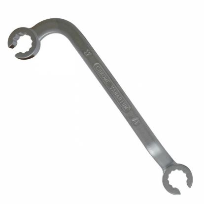 DOUBLE OPEN END RING WRENCH FOR DIESEL INJECTOR PIPES