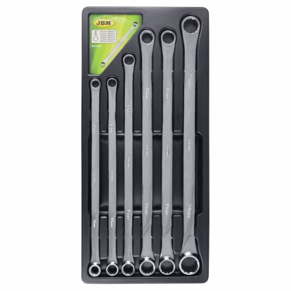 6 EXTRA-LONG 12-POINT SPANNER SET