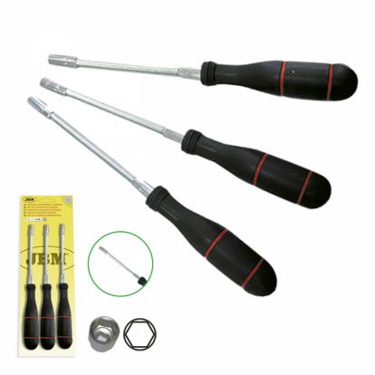 SET OF 3 FLEXIBLE SCREWDRIVERS