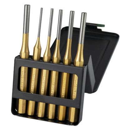 6 PCS PARALLEL PIN PUNCH SET