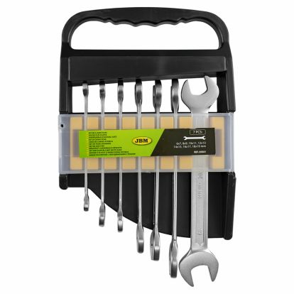 SET OF 7 FIXED SPANNERS