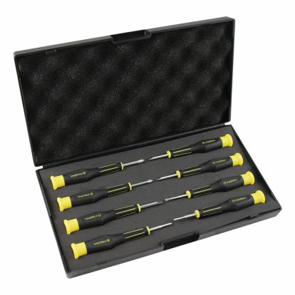 SET OF 8 SHORT SCREWDRIVERS