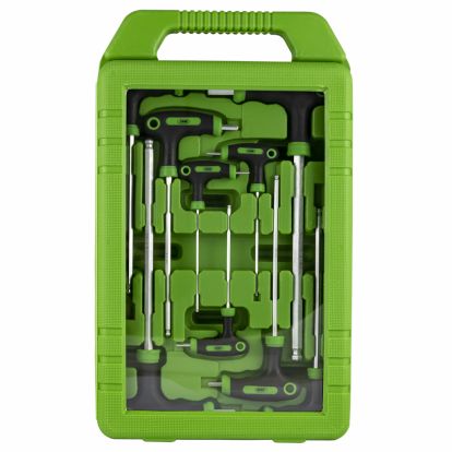 SET OF 9 ”L” SHAPED KEYS WITH ROUND-END