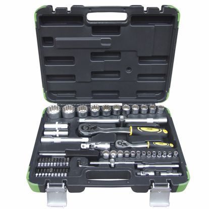 SET ALATA 1/4'' i 1/2'' 12-KUTNI 61kom