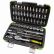 59 PIECE TOOL CASE WITH 3/8” 6-POINT SOCKETS-1