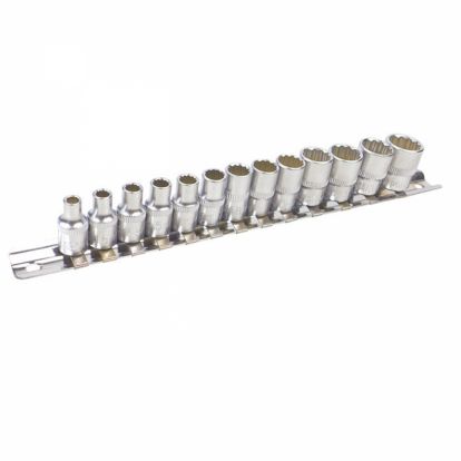 BIT SOCKET SER 1/4” 12 POINT SOCKETS