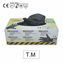 BOX NITRILLE BLACK GLOVES T:M 5MIL