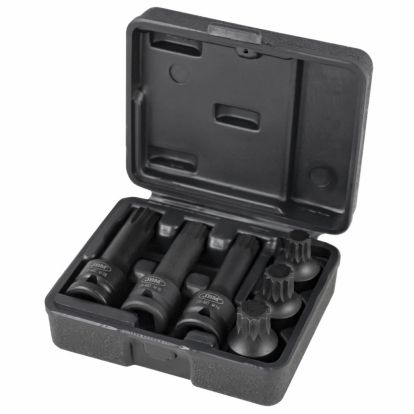6 PIECE 1/2” XZN IMPACT SOCKET + BITS SET