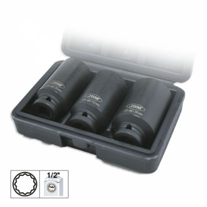 3 PIECE 1/2” XZN  IMPACT SOCKET