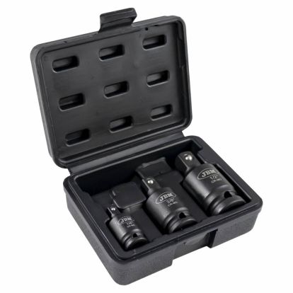 3-PCS UNIVERSAL JOINT IMPACT SOCKET WITH DOUBLE POSITION (FIXED/ARTICULATED)