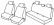 seat covers compatible for Renault Clio 2, 1998>2004 - 3 door-1