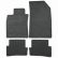 rubber mat compatible for Renault Clio from 10/2005-10/2012 / Clio Grand Tour from 01/2008- 03/2013 / Clio Collection from 2013-1