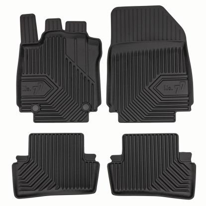 3D tepisi za unutrašnjost odgovaraju za Renault Clio, 2012>2020