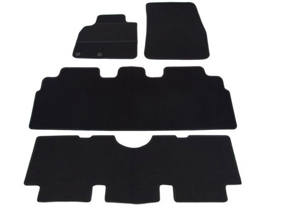 interior textile mats compatible for Renault Espace 4, 2002>2014, 3 rows