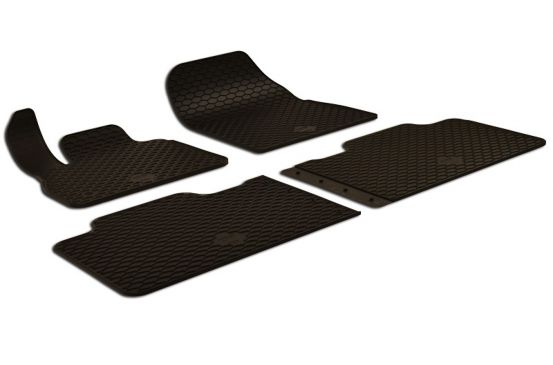 rubber mat compatible for Renault Espace, 2015>