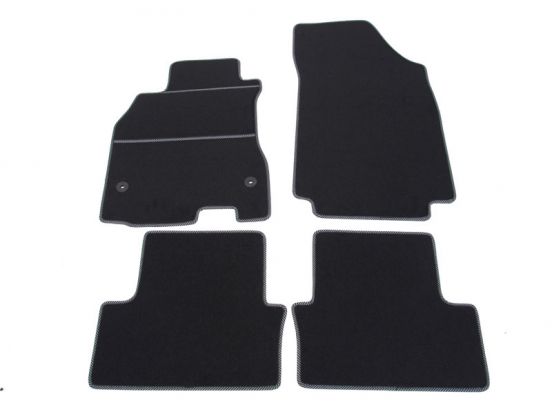 interior textile mats compatible for Renault Fluence, 2010>