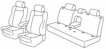 presvlake za sjedala za Renault Kadjar, 2015> - 5 vrata