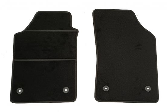 interior textile mats compatible for Renault Kangoo 1 (phase 2), 2004>2007, 1 row