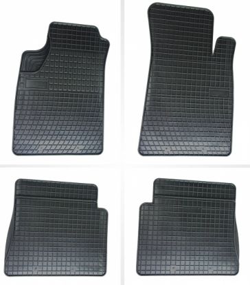 rubber mat compatible for Renault Kangoo, 1997>2008 - 2 rows