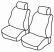 seat covers compatible for Renault Kangoo, 2004>2008 - delivery van, facelift 2004-1