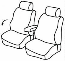 presvlake za sjedala za Renault Kangoo, 2008>2020 - dostavni