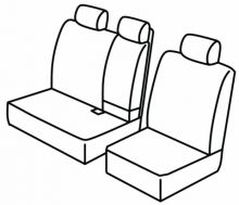 presvlake za sjedala za Renault Kangoo, 2019>2021