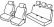 seat covers compatible for Renault Kangoo / Mercedes Citan, 2021> - 5 door-1
