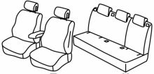 presvlake za sjedala za Renault Laguna 2, 2001>2007