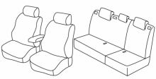 presvlake za sjedala za Renault Laguna 2, 2001>2007 - SW