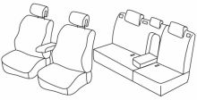 presvlake za sjedala za Renault Laguna 2, 2001>2007 - SW