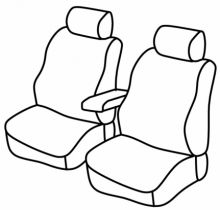 presvlake za sjedala za Renault Master, 2010>2014 - 2 vrata