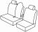 seat covers compatible for Renault Master, 2010>2014, 2014> - 2 door-1