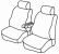 presvlake za sjedala odgovaraju za Renault Master, 2010>2014, 2014>-1