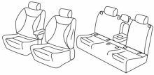 presvlake za sjedala za Renault Megane 4, 2016> - 5 vrata