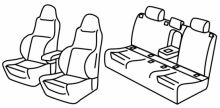 presvlake za sjedala za Renault Megane 4, 2016> - Gt line - 5 vrata