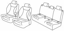 presvlake za sjedala za Renault Megane 4, 2016> - Intense Energy - 5 vrata