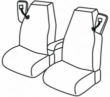 presvlake za sjedala za KAMION Renault T, 2013> - 460 PREMIUM