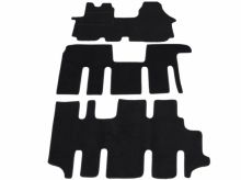 interior textile mats for Renault Trafic, 2001>2014, 3 rows