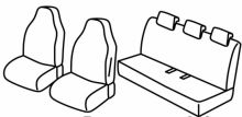presvlake za sjedala za Renault Zoe, 2012> - 5 vrata