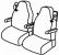 presvlake za sjedala odgovaraju za KAMION Scania R Serie 6, 2013>2017 - Streamline-1