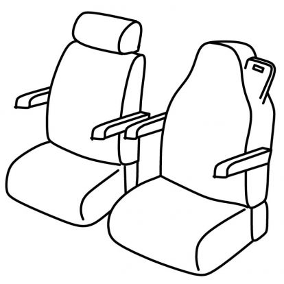 seat covers compatible for Scania R Serie 7, 2016>