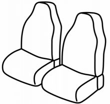 presvlake za sjedala za KAMION Scania Serie R, 2004>2009 - 1+1